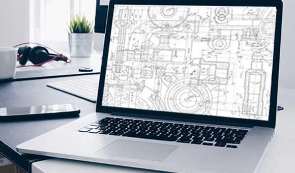 Hydraulic calculations on computer screen